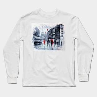 Paris Long Sleeve T-Shirt